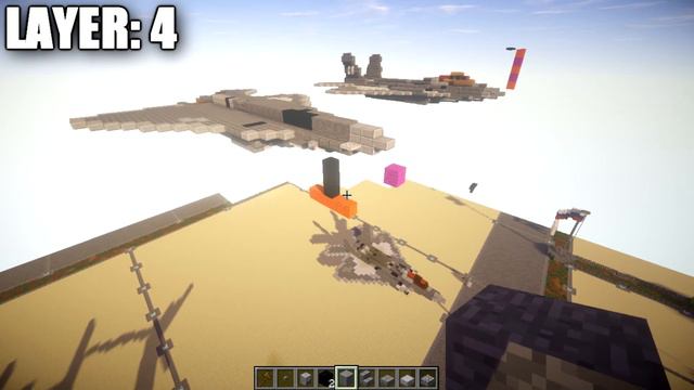 Minecraft: Modern Warfare F-22 "Raptor" | Stealth Aircraft Tutorial (Landed + In-Flight Versions) смотреть онлайн