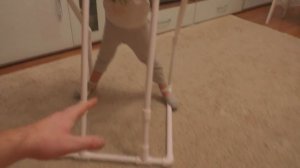 Опора для катания на коньках из полипропиленовых труб