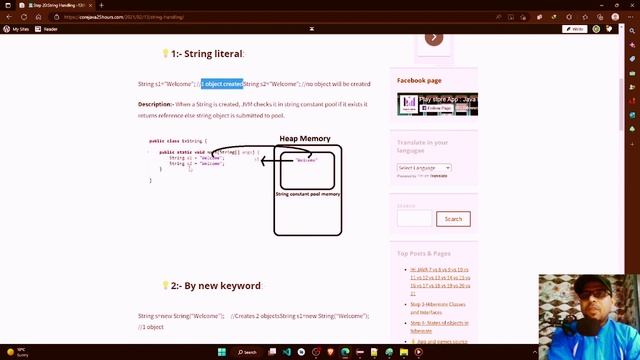 Step20-String/StringBuilder/StringBuffer : Complete, Codes, best practices, Interview Q/A, 0 to Her смотреть онлайн