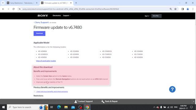 Sony | How to update your Sony BRAVIA® TV with a USB flash drive смотреть онлайн