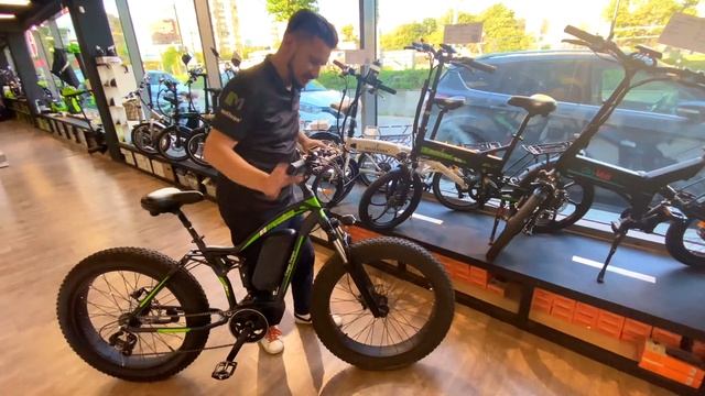 Короткий обзор на электровелосипед E motions' Cougar Torque смотреть онлайн