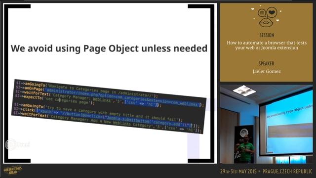 How to automate a browser that tests your web or Joomla extension смотреть онлайн