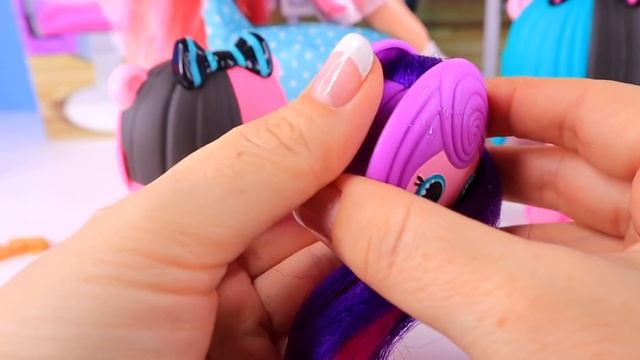 ПАРИКМАХЕР для КУКЛЫ ЛОЛ! Новинка! Hairstyle for LOL Surprise Baby Dolls! // Май Тойс Пинк смотреть онлайн