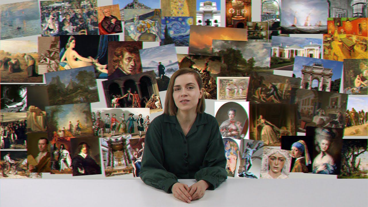 Промо онлайн-курса «История искусств: от Барокко до Модерна» смотреть онлайн