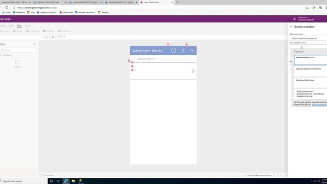PowerApps - SQL to Azure AD Authentication смотреть онлайн