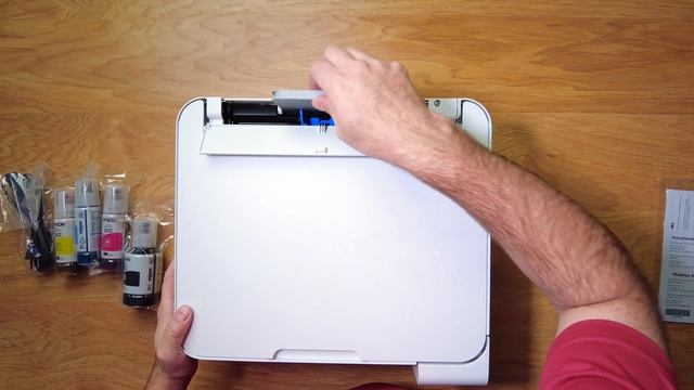 Epson EcoTank ET 2760 ink jet printer, no ink cartridge. смотреть онлайн