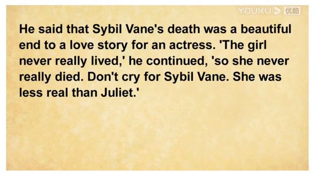 The Picture Of Dorian Gray