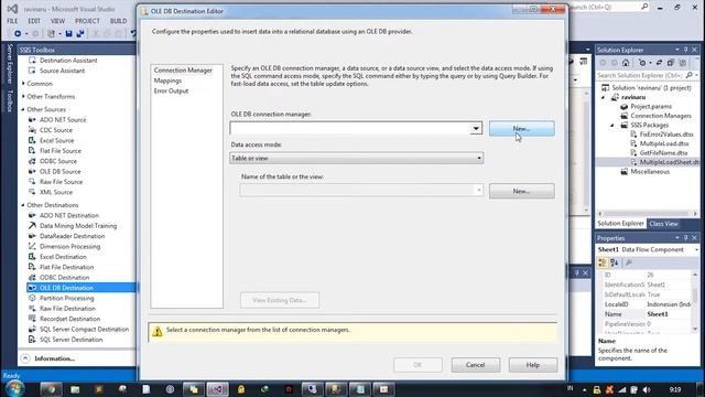 SSIS - How To Load Multiple Sheet Excel In SSIS смотреть онлайн