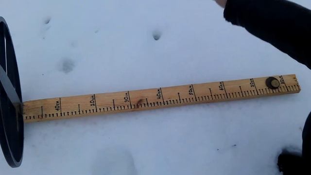 ACE-250 тест с катушкой Марс Голиаф (аккумуляторные батарейки)