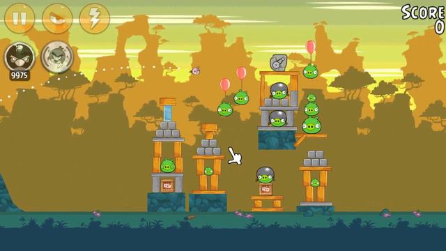 Angry Birds Unused Levels - Сумасшедший свал саней смотреть онлайн