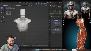 Курс. Персонаж в Blender. Базовый блокинг #1