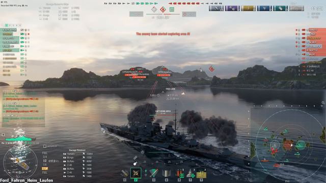 Battleship Schlieffen - Textbook gameplay смотреть онлайн