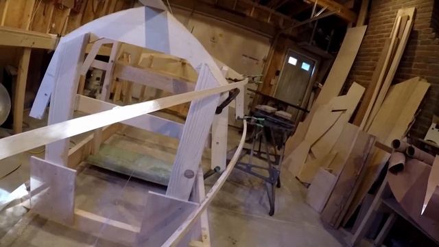 Ep 5 Making the Stringers, Stem, Keelson Notching: Designing and Building a Sailing Rowboat смотреть онлайн