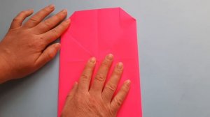 Конверт из бумаги без клея и ножниц / Как сделать конверт / Конверт из бумаги