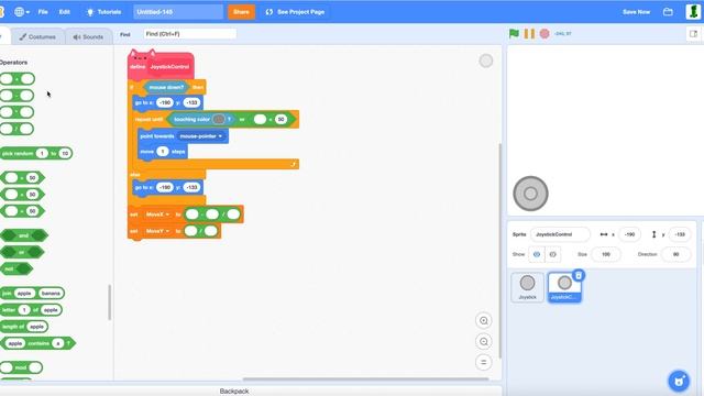 How to make a Joystick in Scratch | Scratch Tutorial! смотреть онлайн