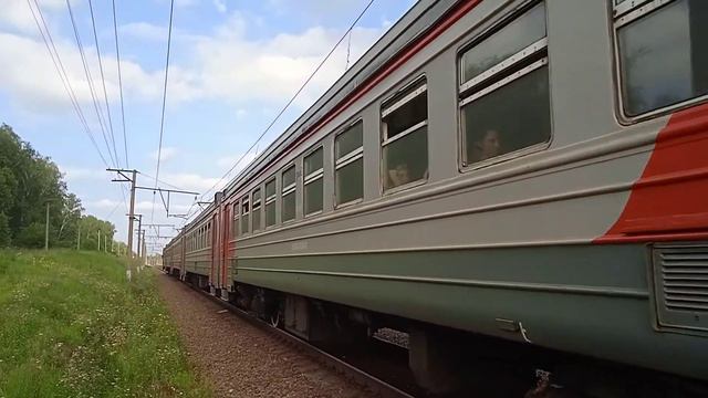 Электропоезд ЭД4М-0305. смотреть онлайн
