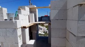 Как сделать перемычку из газобетона, часть первая...