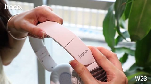 Беспроводные bluetooth наушники Hoco W22 смотреть онлайн