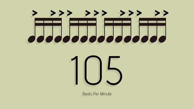 BPM = 105　メトロノーム - metronome - 16分 アクセント3-3 смотреть онлайн