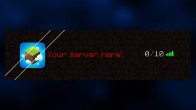 Minecraft Server Icon Template - "Skyblock" смотреть онлайн