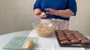 Цеппелины с мясом. Блюдо из картофеля и фарша