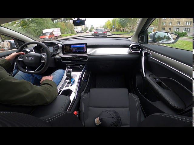 Короткая поездка с интернет радио GEELY COOLRAY смотреть онлайн