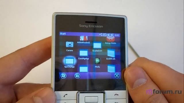 Обзор Sony Ericsson Aspen - Приложения смотреть онлайн