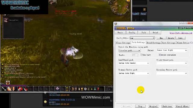 World of Warcraft Bot Tutorial -- WoWMimic.com Safe WoW Bot смотреть онлайн