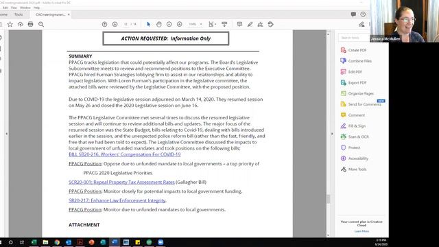 PPACG Community Advisory Committee 6.25.2020 смотреть онлайн