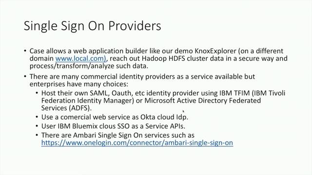 Apache Knox Gateway "Single Sign On" expands the reach of the Enterprise users смотреть онлайн