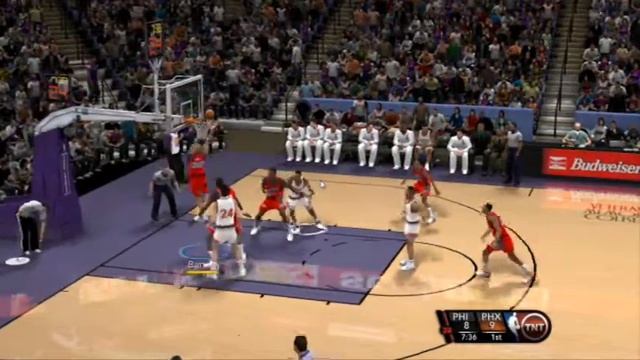 NBA 2k10 PC Gameplay 1991-92 Season Mod by aloncho11 - (76ers @ Suns) смотреть онлайн
