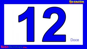 «Numbers Counting 1-100» (Spanish Lesson 03) CLIP - Kids Learn to Count in Spanish, Easy Español