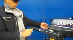 Испытание лодочного мотора SEA-PRO Т3