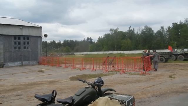 Танковый музей в Кубинке. Катание на танке. 20. 6. 15 . смотреть онлайн