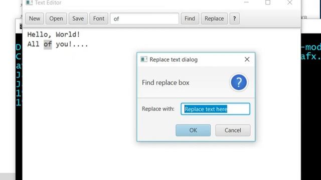 A simple text editor with java-fx смотреть онлайн
