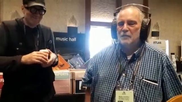 RMAF2019, Mark Schifter is testing Perun headphones смотреть онлайн