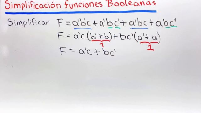 ✅CÓMO Simplificar FUNCIONES BOOLEANAS [Á?????? ?? ????? ???] Electrónica Digital смотреть онлайн