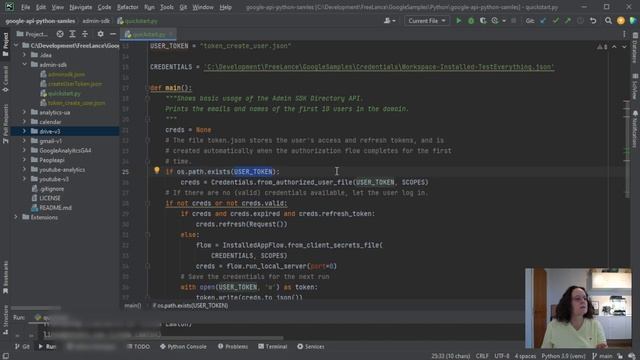 How I create a new Google Workspace user with Python. смотреть онлайн