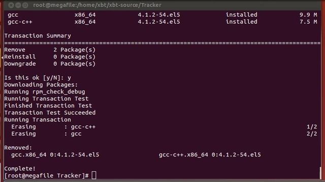 Установка XBT на CentOS 5.7 x86_64 смотреть онлайн