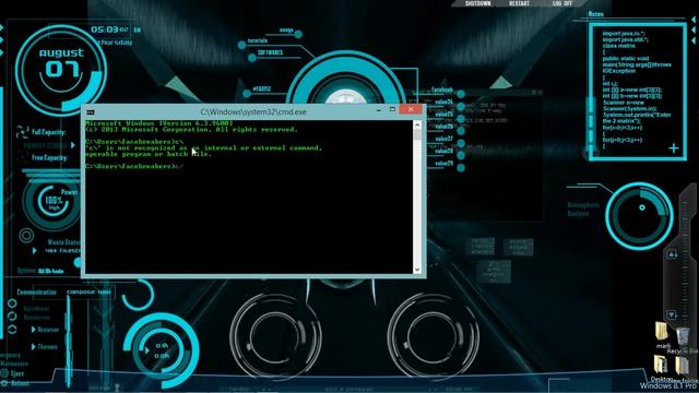 how to compile and run java program using cmd prompt???-tutorial смотреть онлайн