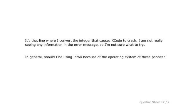 iOS : Swift CoreData -- Cannot assign value of type 'Int' to type 'Int16' смотреть онлайн