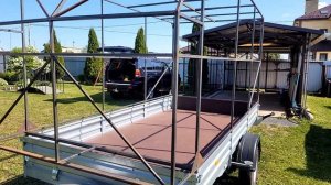 Делаем каркас на прицеп! Первая серия! Живём в деревне!