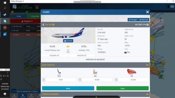 Airline Manager 4 Best Hubs Ep #2