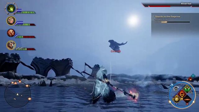 Dragon Age : Inquisition Hivernal Dragon Fight смотреть онлайн