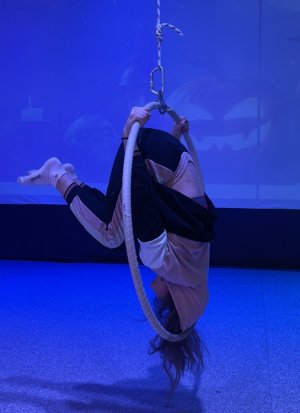 моя первая тренировка на кольце ? воздушная акробатика