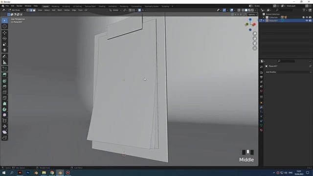 Blender 3D Icon Modeling - Create Document - Blender Tutorial смотреть онлайн