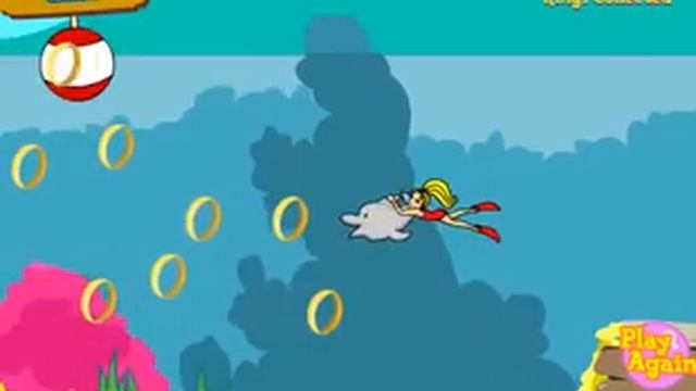 Polly Pocket Dolphin Ride Game Gameplay смотреть онлайн
