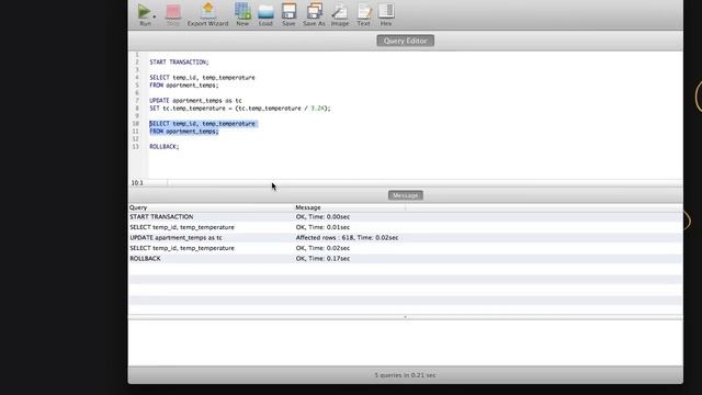 MySQL Transactions смотреть онлайн