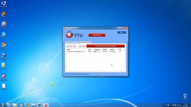 скачивание с ютуба с помощу программы YTD Video Downloader смотреть онлайн
