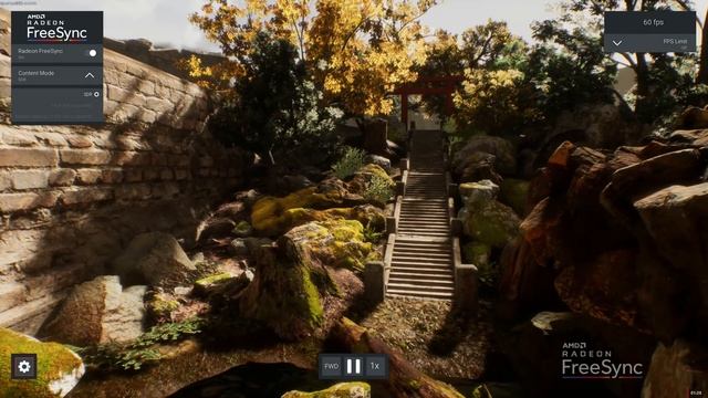 AMD Radeon FreeSync 2 HDR Oasis Demo смотреть онлайн